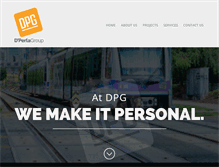 Tablet Screenshot of dperlagroup.com